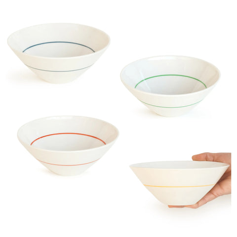 Deep Bowls Bundle: Brighten Every Meal with Artisan-Made Style